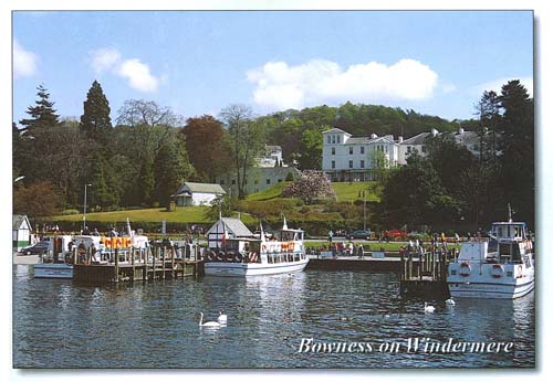 Bowness on Windermere postcards